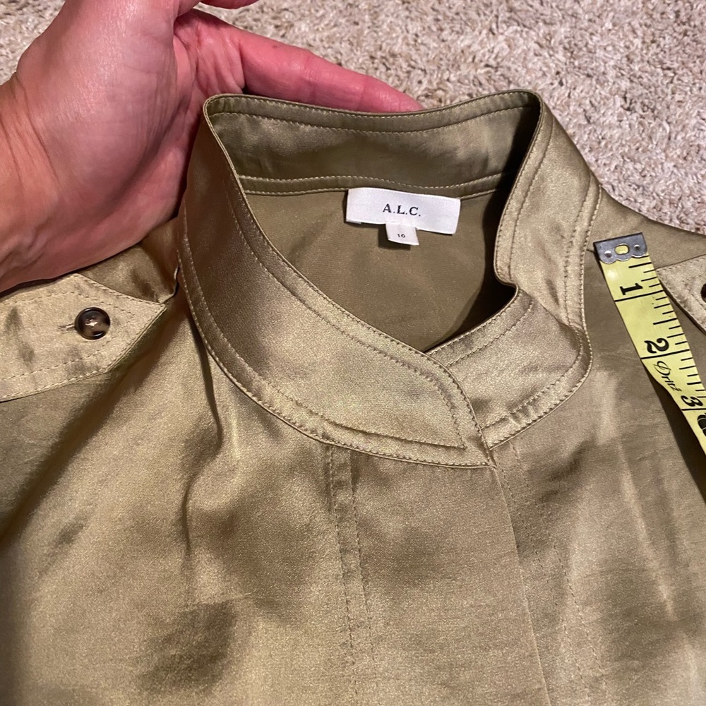 A.L.C. Oakley Satin Top. Barely worn. - Picture 7 of 12